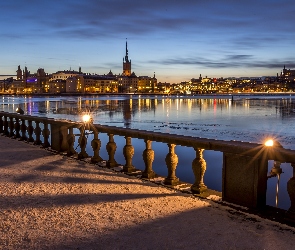 Sztokholm, Nocą, Szwecja