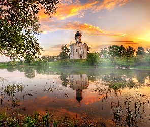 Nerl, Na Rzece, Opieki, Włodzimierz, Bożej, Cerkiew, Matki