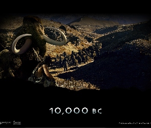 10000 Bc, mamuty