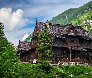 Polska, Dom, Schronisko, Góry Tatry, Zakopane