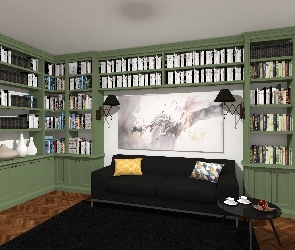 Pokój, Biblioteczka, Książki