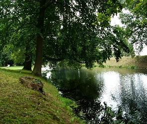 Park, Rzeka