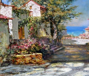 Alois Arnegger, Miasteczka, Włoskiego, Fragment