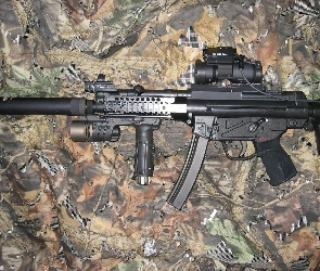 Tłumik, Granatnik, MP5