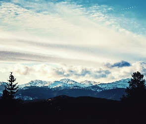 Niebo, Las, Góry