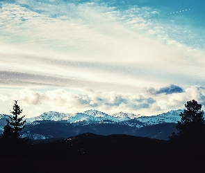 Góry, Las, Niebo