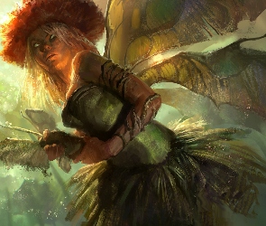 Fantasy, Wróżka, Kobieta, Zła