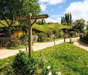 Matamata Hobbiton, Nowa Zelandia, Park