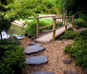 Park, Mostek