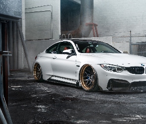 Samochód, Biały, BMW M4