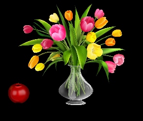 Tulipany, Jabłko