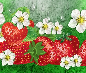 Grafika, Truskawki