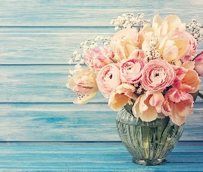 Bukiet, Tulipany, Kwiaty