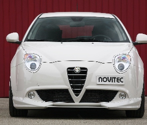 Biała, Logo, Lusterka, Alfa Romeo MiTo