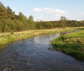 Rzeka, Pola