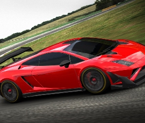 Sportowy, GT3, Gallardo, Lamborghini