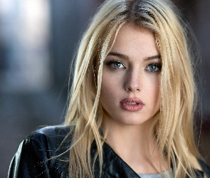 Blondynka, Twarz, Kobieta