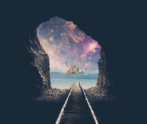 Fantasy, Morze, Tunel