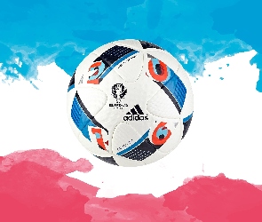 Piłka, Francuskiej, Flagi, Kolory, Euro 2016