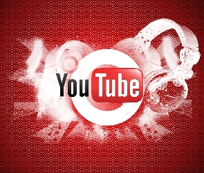 Napis, You Tube, Słuchawki