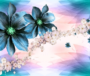 Grafika, Kwiaty
