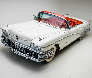 1958, Buick, Samochód, Retro