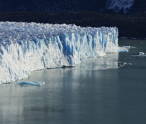 Prowincja Santa Cruz, Park Narodowy Los Glaciares, Perito Moreno, Argentyna, Lago Argentino, Lodowiec, Jezioro