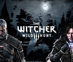 Geralt, Yennefer, Witcher 3, Wiedźmin