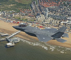 Myśliwiec, Panorama miasta, Lot, Bombowiec, F-35 Lightning II