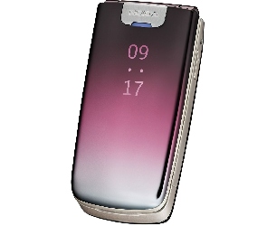 Nokia 6600 fold, Zamknięta, Różowa