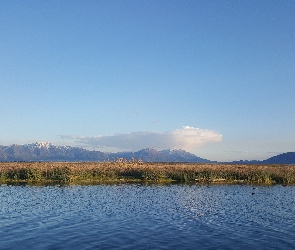 Jezioro, Góry, Ameryka