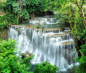 Huai Mae Kamin, Tajlandia
, Wodospad