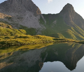 Odbicie, Lustrzane, Góry, Jezioro