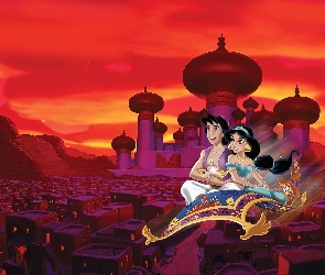Aladdin, Królestwo, Jasmine, Aladyn