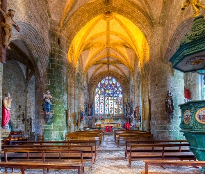 HDR, Francja, Zabytkowy, Kościół