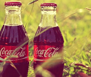 Butelki, Coca Coli, Dwie