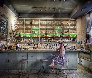 Dziewczyna, Bar