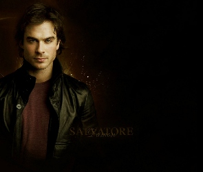 Ian Somerhalder - Damon Salvatore, The Vampire Diaries, Pamiętniki wampirów, Serial