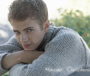 sweterek, blond włosy, Hayden Christensen