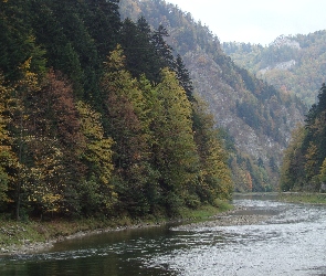 Góry, Polska, Dunajca, Przełom, Pieniny