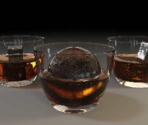 Lampki, Whisky, Trzy