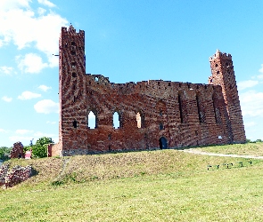 Zamek, Radzyń, Budowle