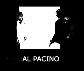 Al Pacino, pistolet, cień