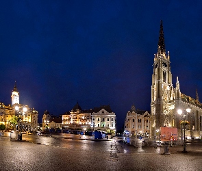 Novi Sad, Noc, Europa, Dom, Serbia