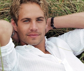 Paul Walker, Siano, Koszula, Biała