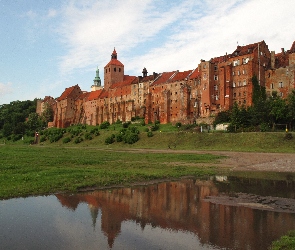 Grudziądz, Zabytki, Spichrza, Błonia Wiślane, Miejsca