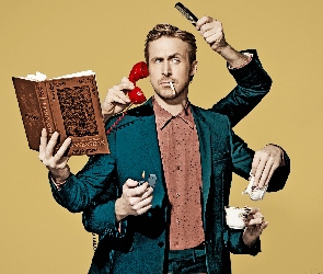 Mężczyzna, Ryan Gosling, Aktor, Samowystarczalny