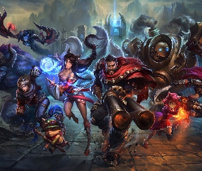 League Of Legends, Drużyna, Z gier
