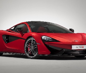 McLaren 570 S, 2016, Czerwony