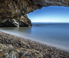 Jaskinia, Kamienie, Morze